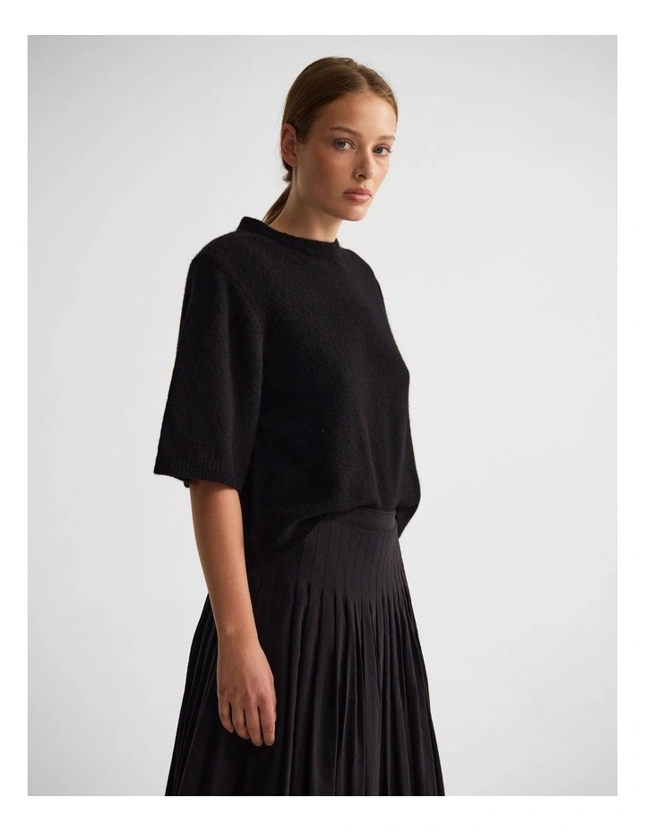 Leeta Wool Knitted T Shirt image 3