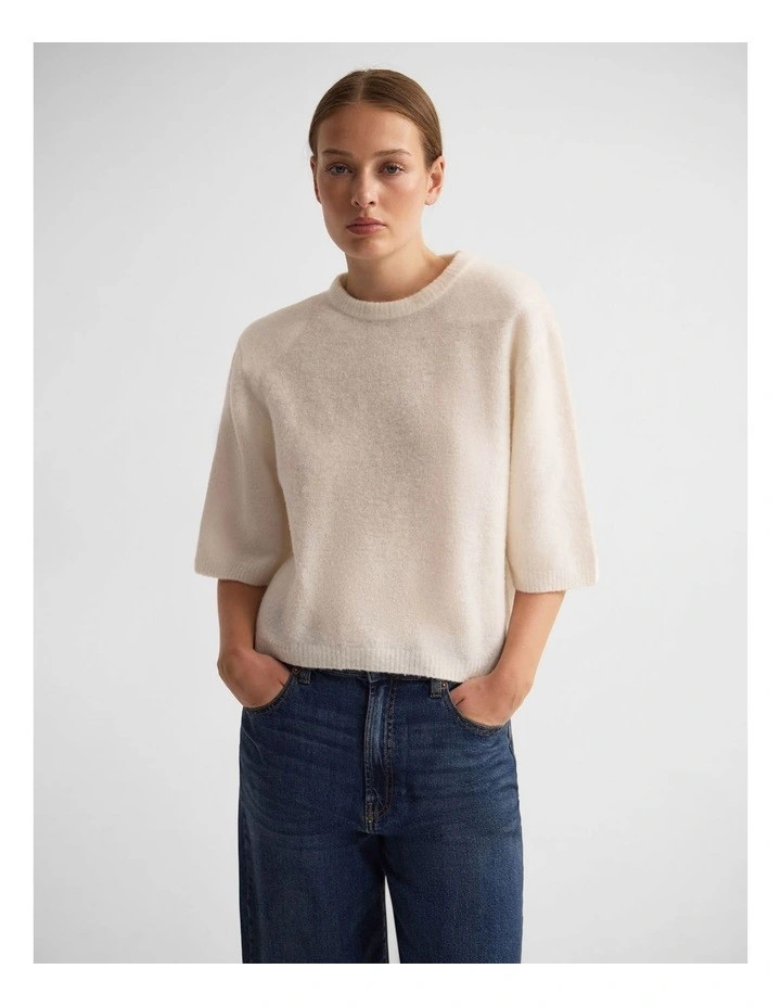Leeta Wool Knitted T Shirt image 1