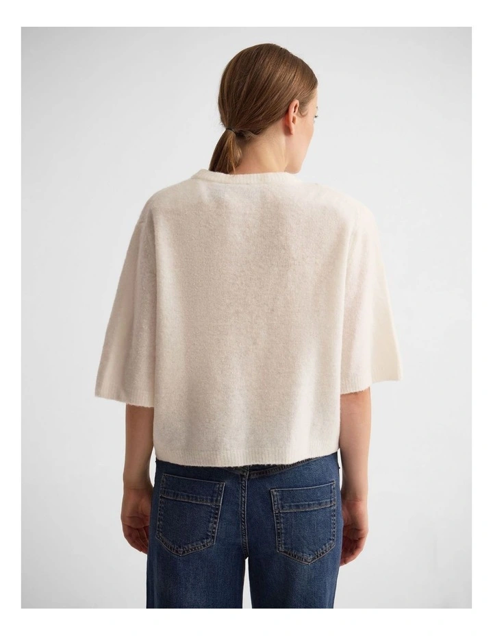 Leeta Wool Knitted T Shirt image 2