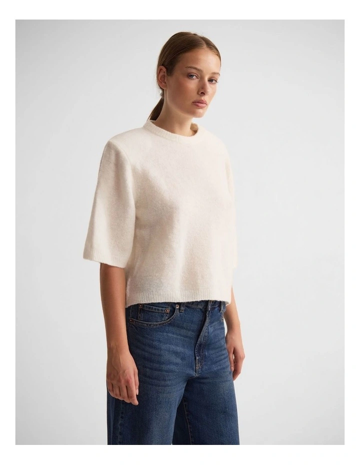 Leeta Wool Knitted T Shirt image 3