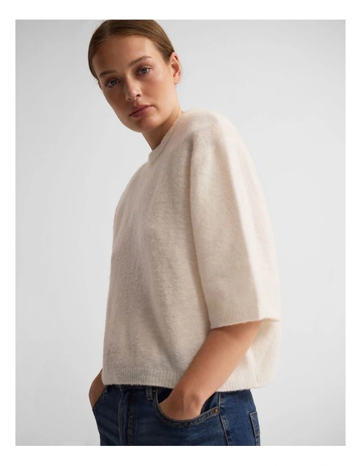 Leeta Wool Knitted T Shirt image 4