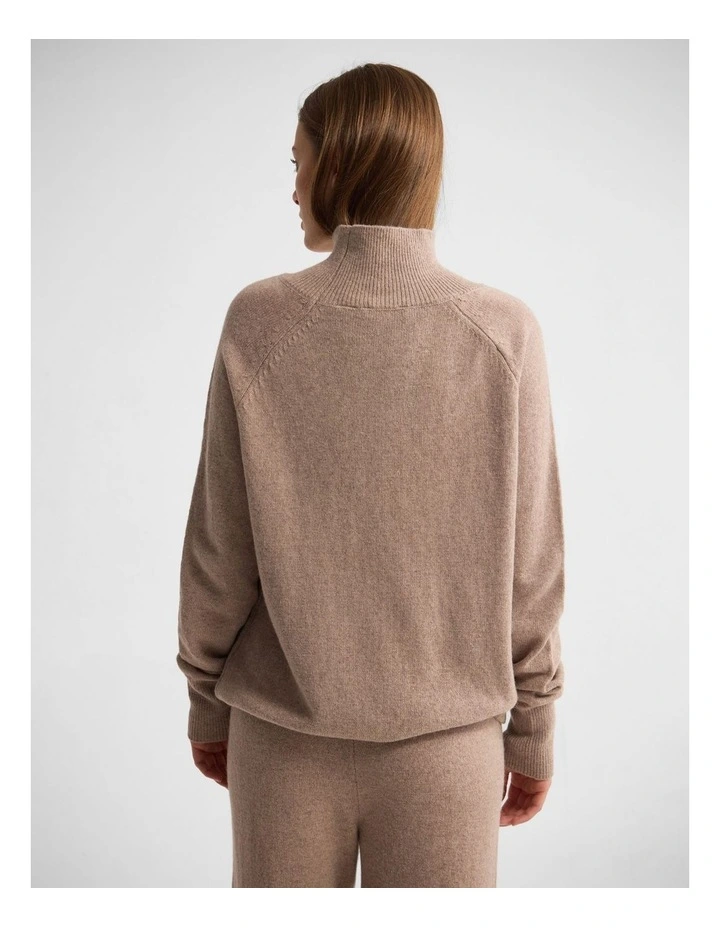 Arabella Wool Blend Knit in Fawn image 2