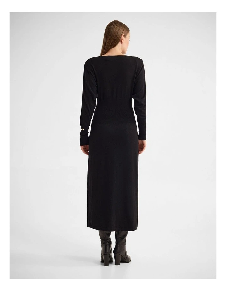 Greta Knitted Balloon Sleeve Dress image 2