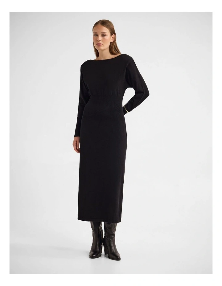 Greta Knitted Balloon Sleeve Dress image 5