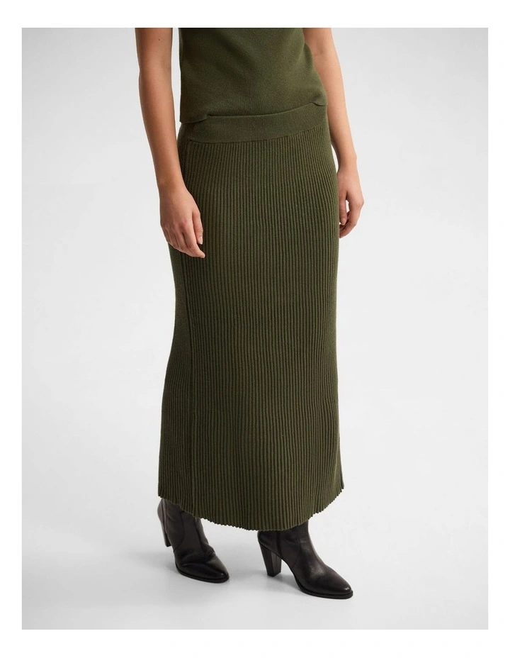 Belle Rib Knitted Skirt image 4