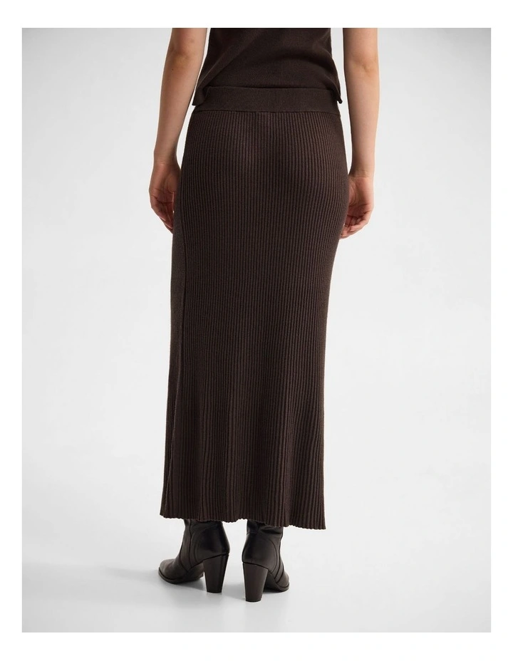 Belle Rib Knitted Skirt image 2