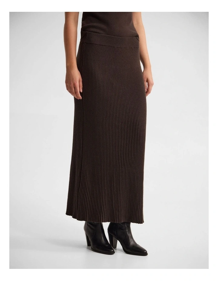 Belle Rib Knitted Skirt image 3