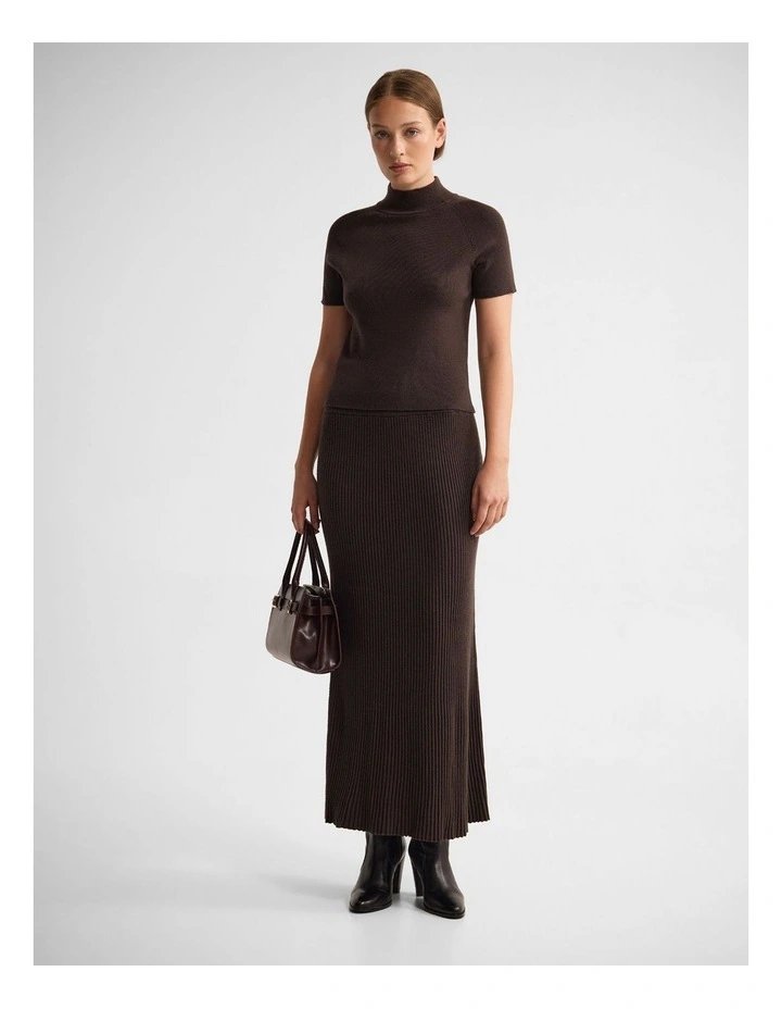 Belle Rib Knitted Skirt image 5