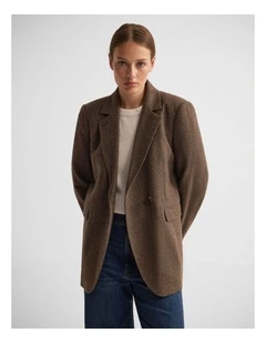Calliope Blazer With Button Lapel