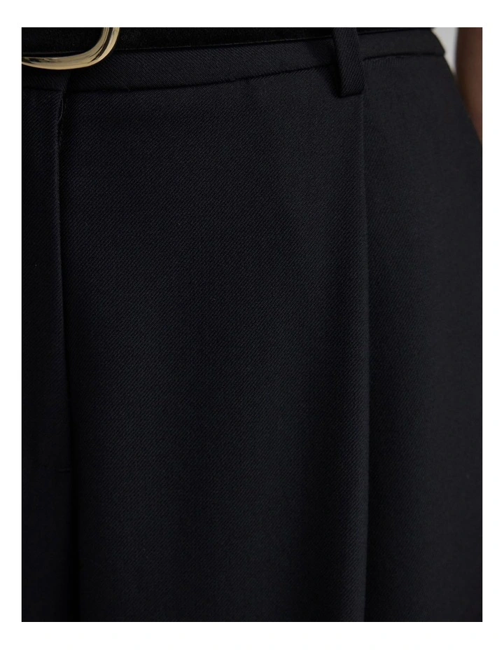 Margot Pure Wool Pant in Black image 6