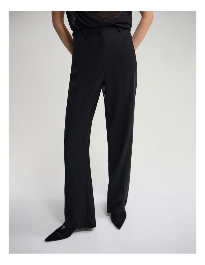 Calista Pure Wool Pant in Black image 5