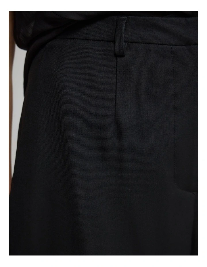 Calista Pure Wool Pant in Black image 6