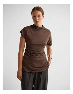 Isla Top in Chocolate