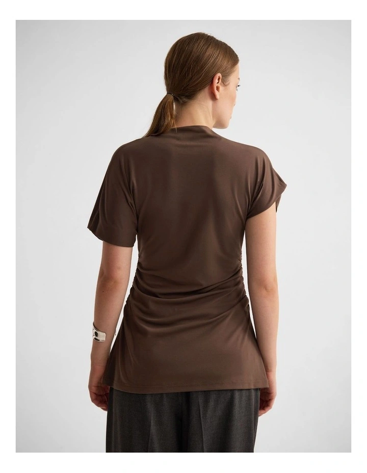 Isla Top in Chocolate image 2