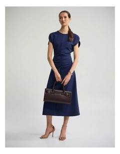 Kitty Ponti Dress in Navy