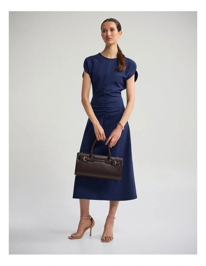 Kitty Ponti Dress in Navy image 1