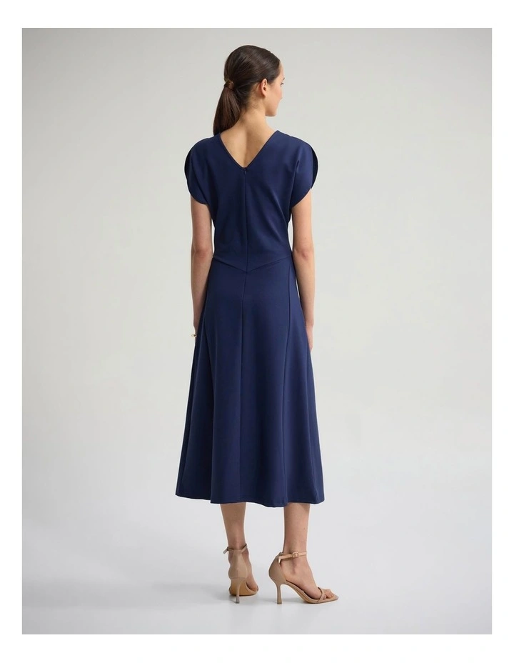 Kitty Ponti Dress in Navy image 2