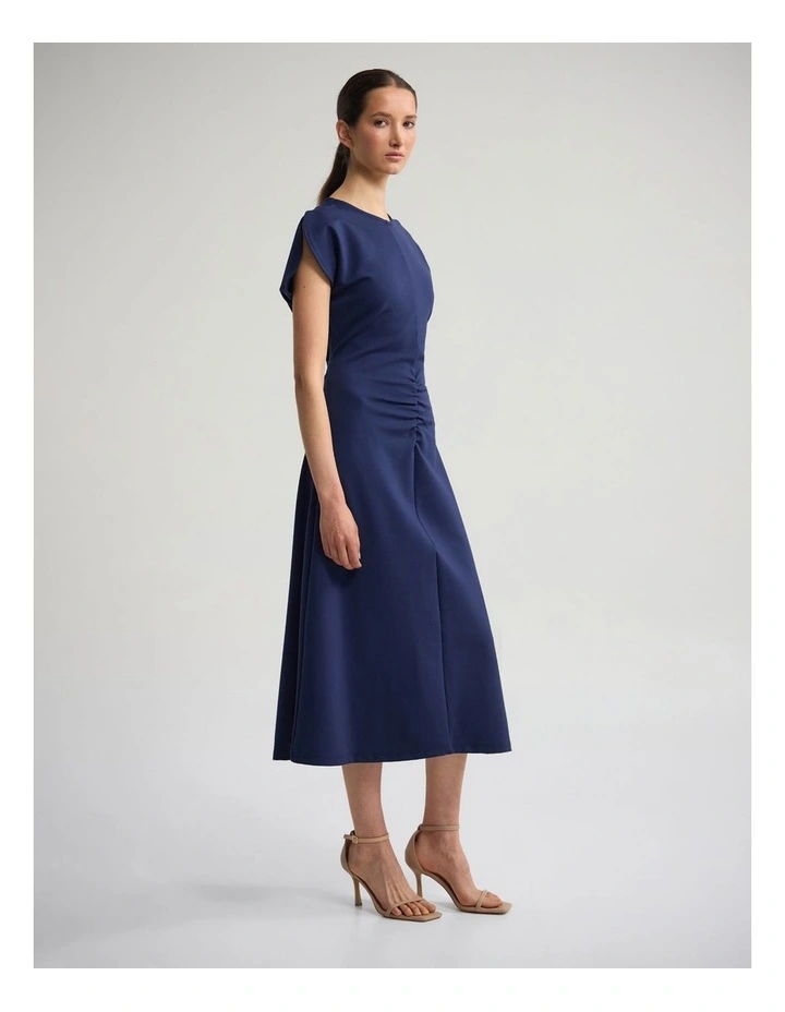Kitty Ponti Dress in Navy image 3