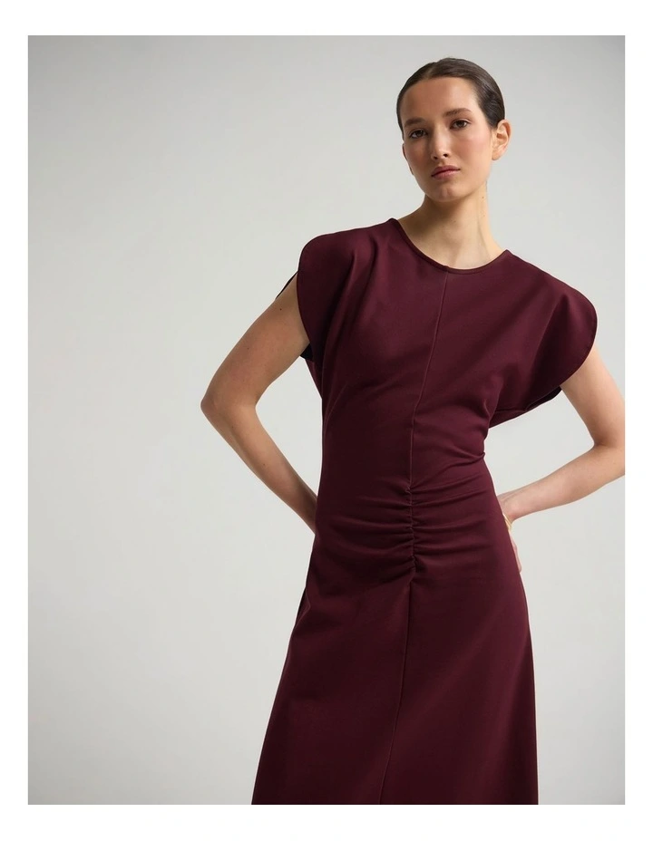 Kitty Ponti Dress in Plum image 5