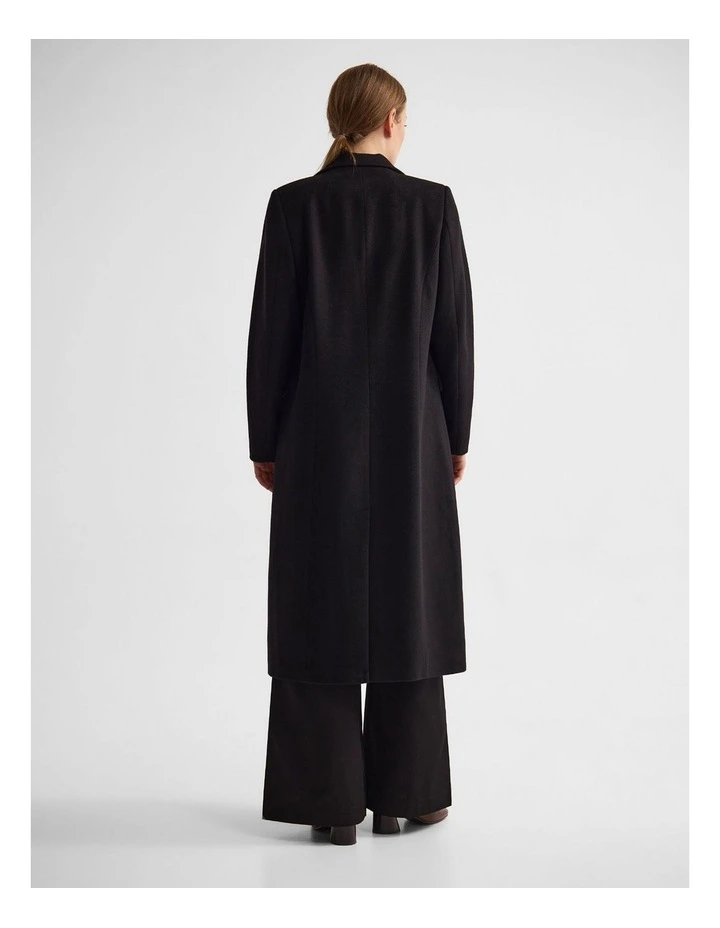 Saskia Coat in Black image 2