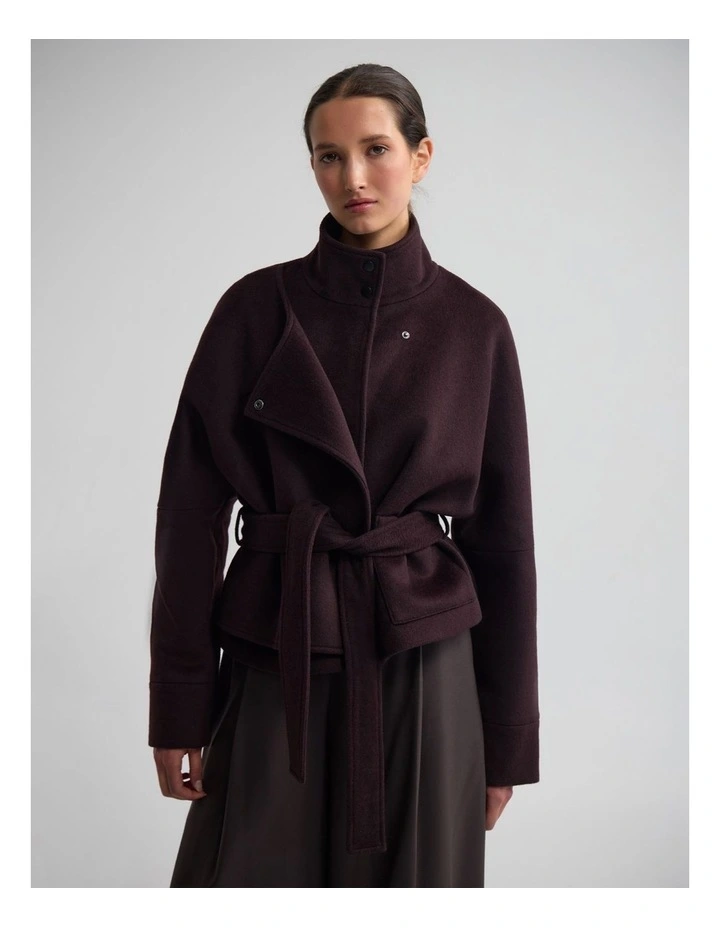 Nerida Jacket in Chocolate image 1