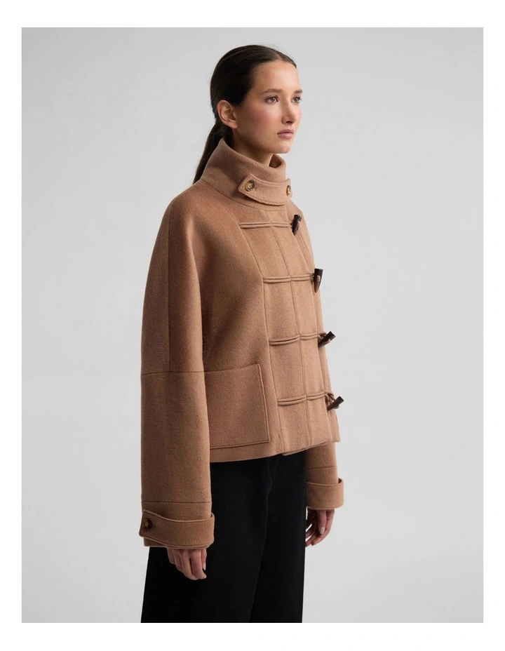 Lotta Jacket in Camel image 3