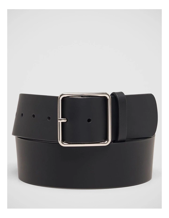 Florence Wide Belt in Black image 1