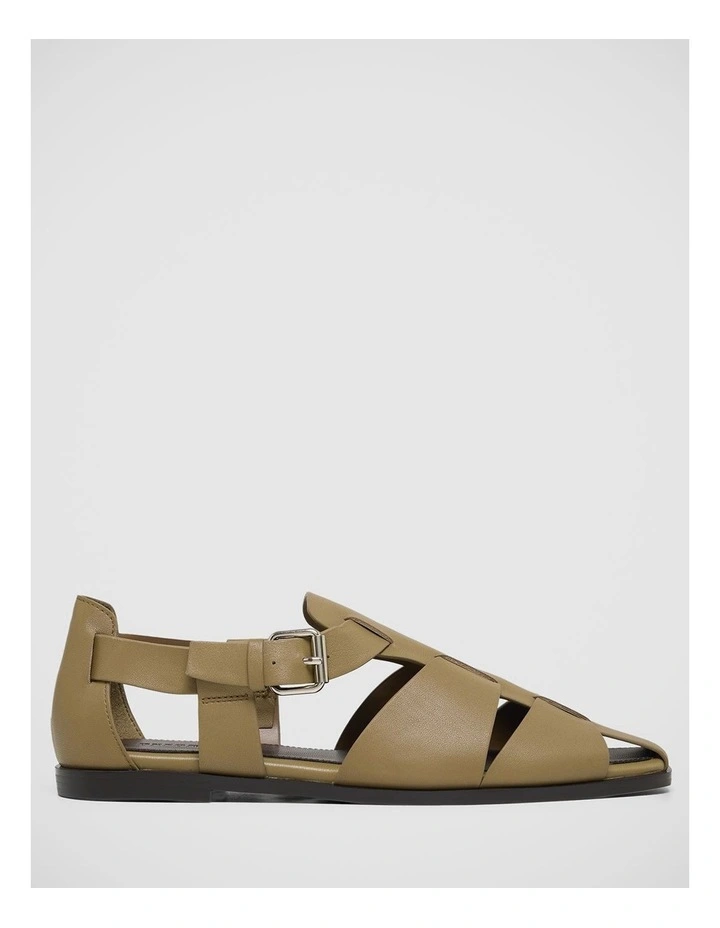 Ariana Fisherman Sandal in Olive image 1