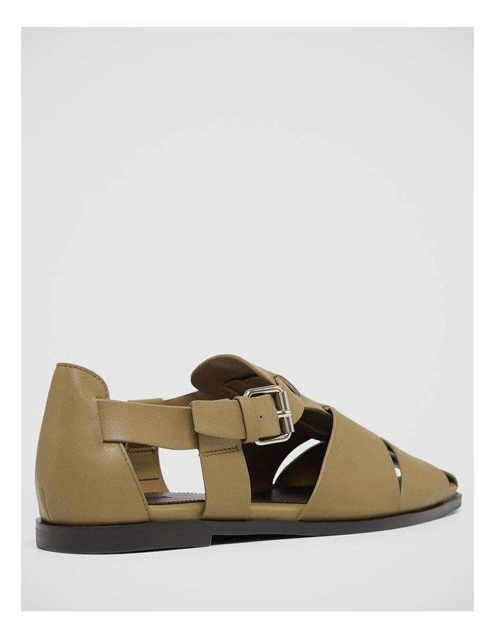 Ariana Fisherman Sandal in Olive image 3