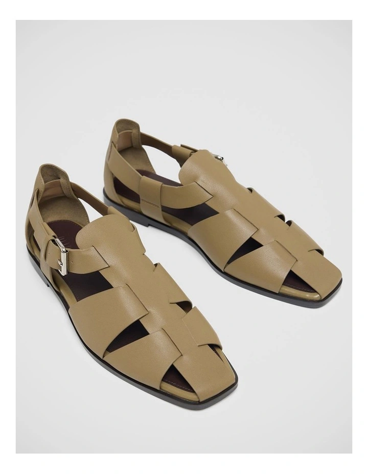 Ariana Fisherman Sandal in Olive image 5