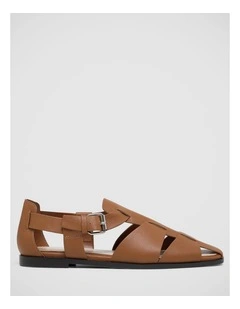 Ariana Fisherman Sandal in Tan