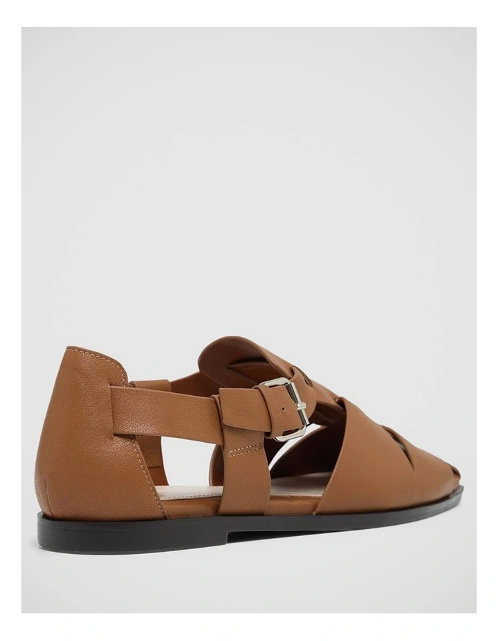 Ariana Fisherman Sandal in Tan image 3
