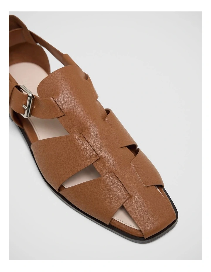 Ariana Fisherman Sandal in Tan image 4