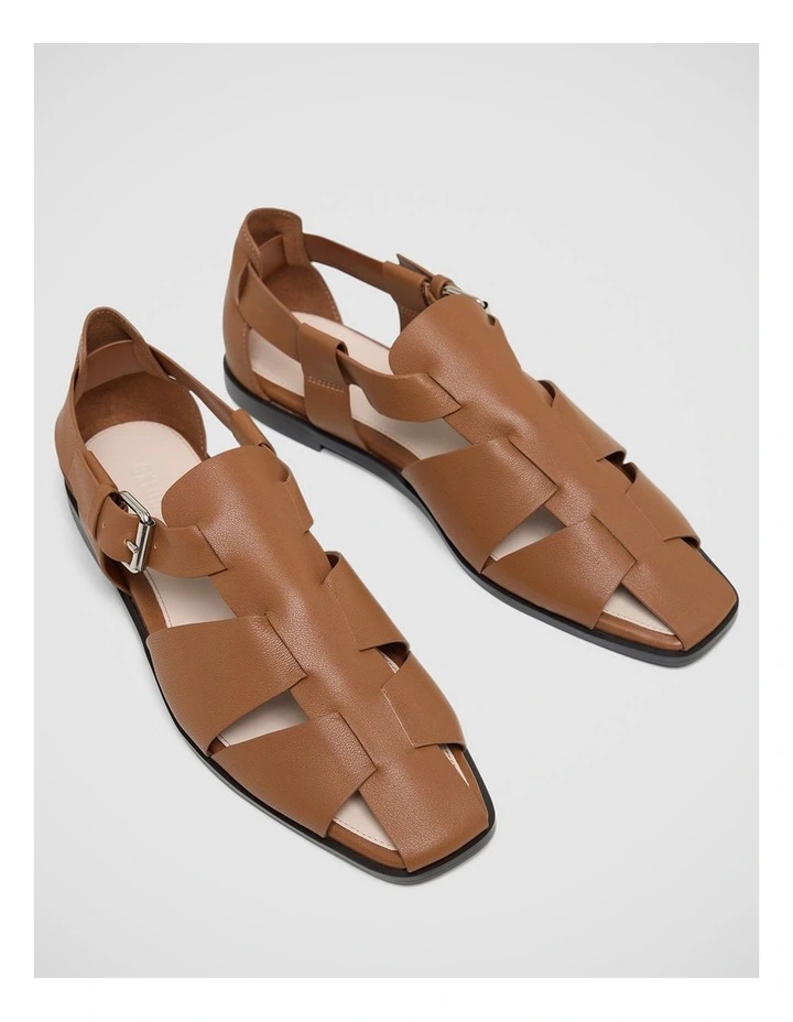 Ariana Fisherman Sandal in Tan image 5