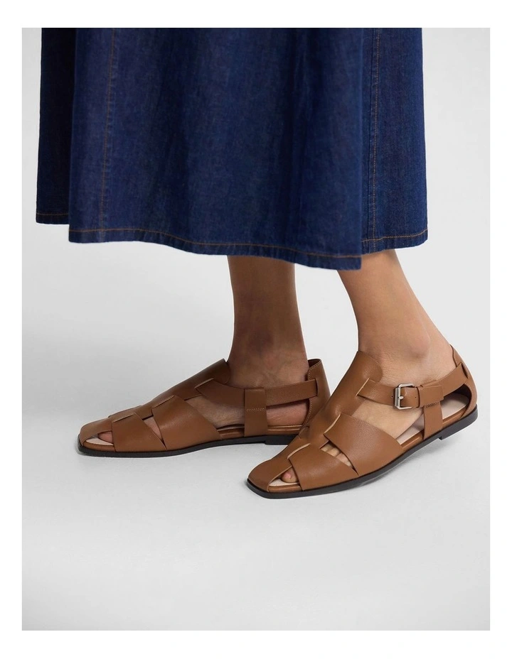 Ariana Fisherman Sandal in Tan image 6