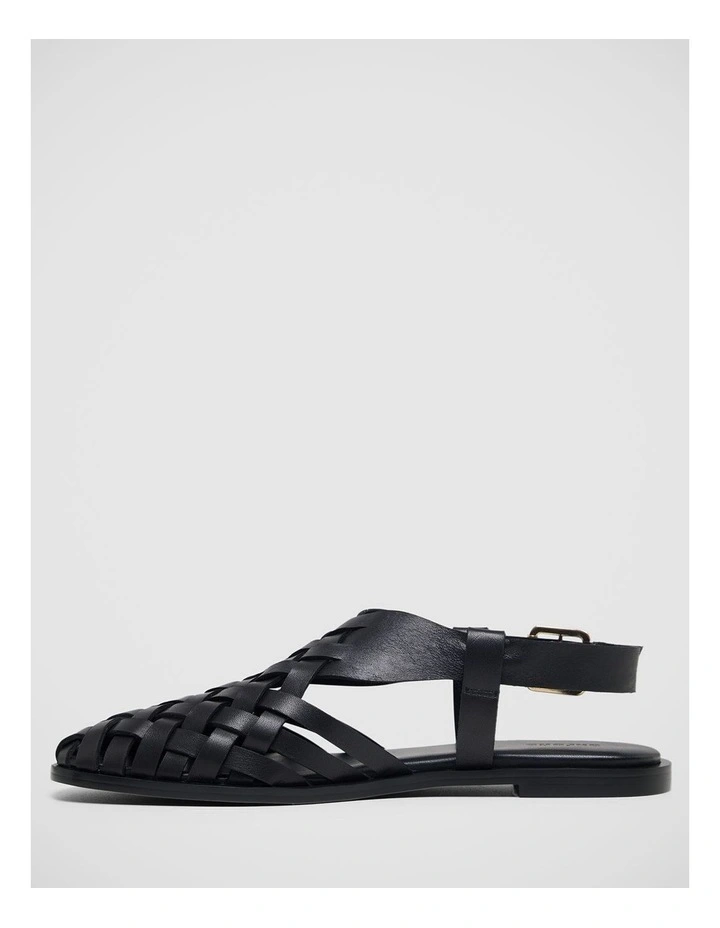 Noa Fisherman Sandal in Black image 2