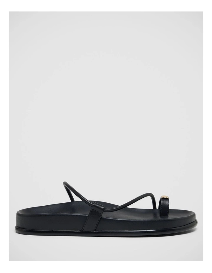 Lee Toe Ring Sandal in Black image 1