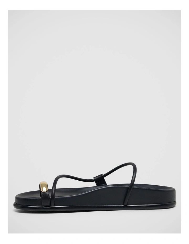 Lee Toe Ring Sandal in Black image 2