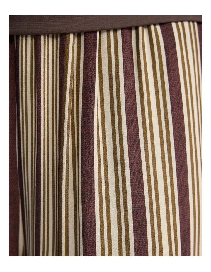 Chantelle Pant With Drawstring Hem in Chocolate image 6