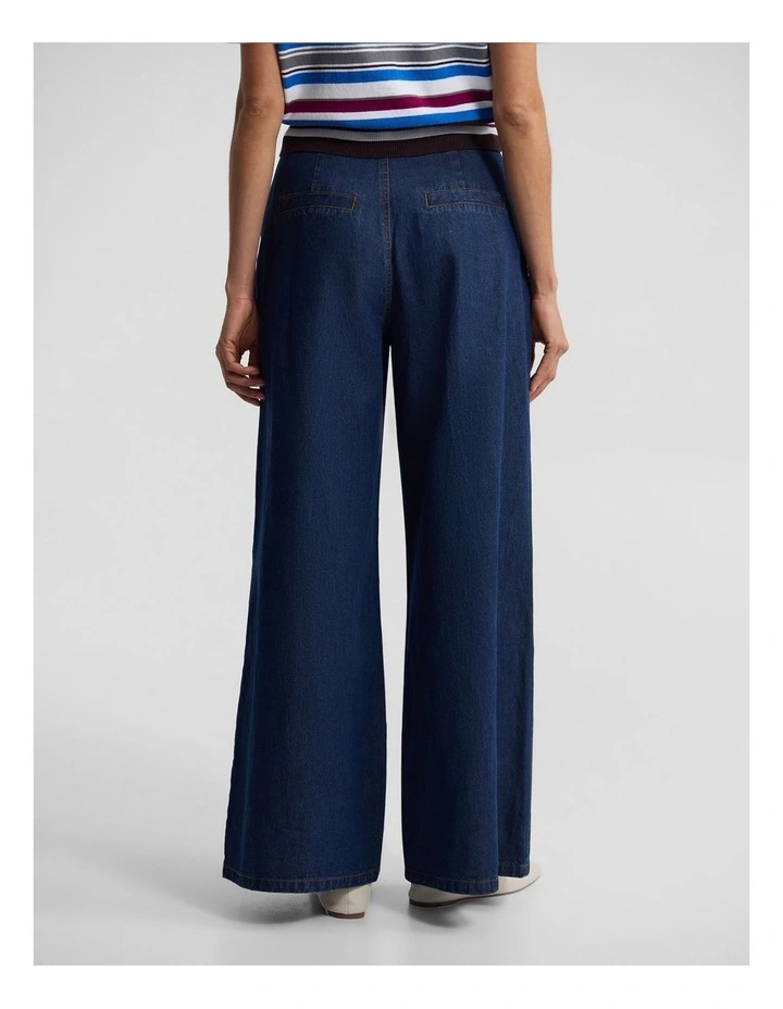 Dusty Pant in Denim Blue image 2