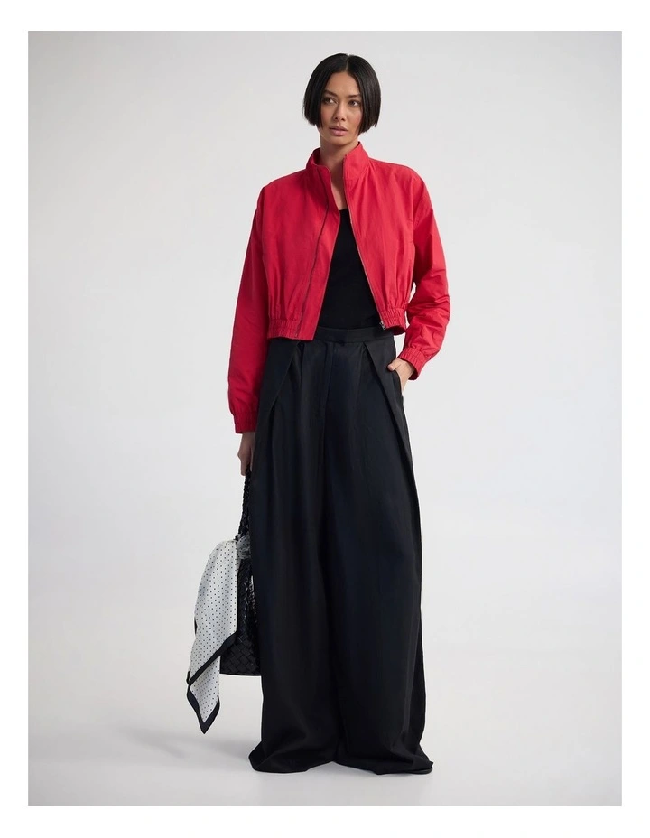 Nikita Technical Bomber Jacket in Red image 4