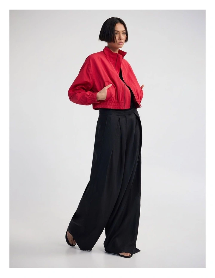 Nikita Technical Bomber Jacket in Red image 5