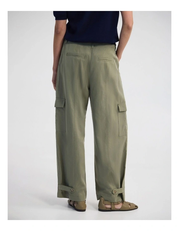 Nina Cargo Pant in Army image 2
