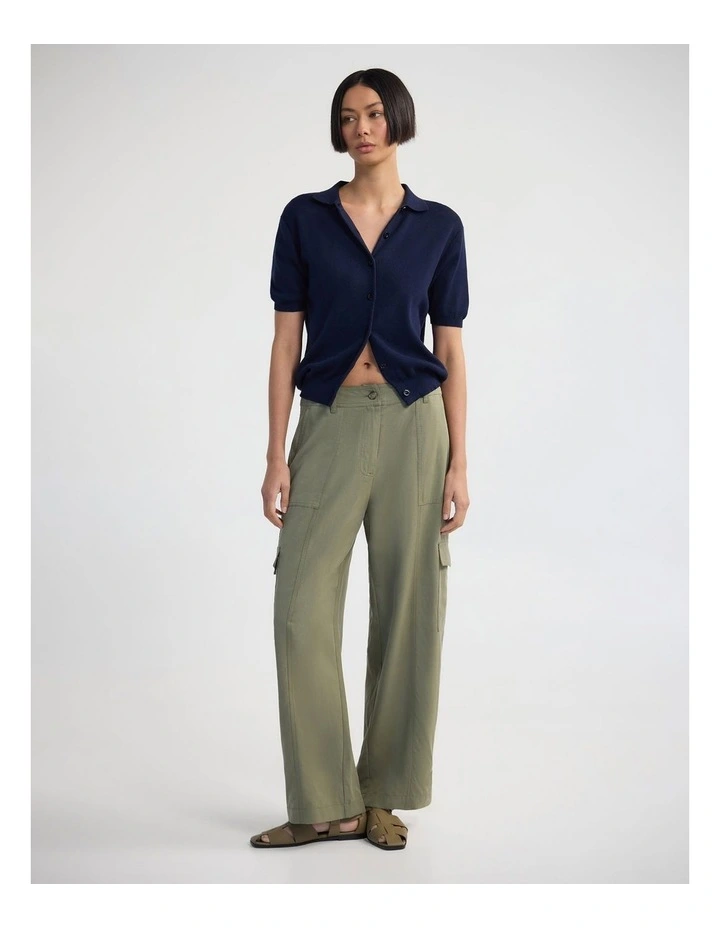 Nina Cargo Pant in Army image 5