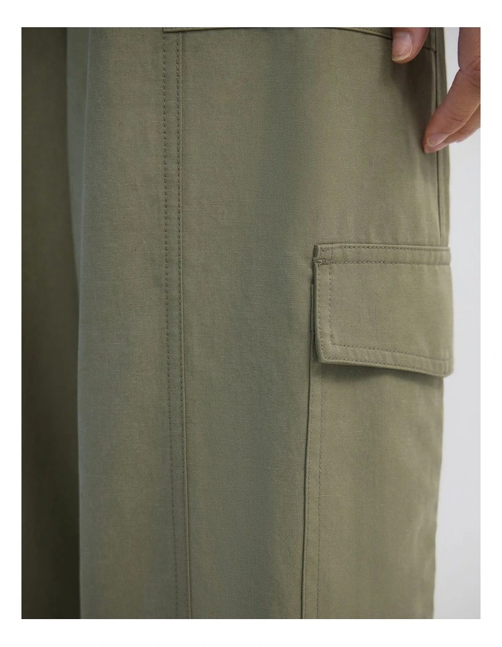 Nina Cargo Pant in Army image 6