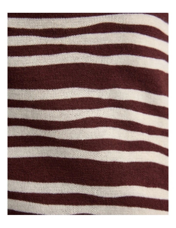 Blaze Striped Skirt in Cookies And Cream image 6