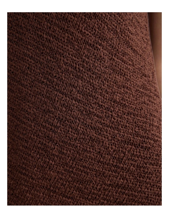 Annalise Asymmetric Knit in Mocha image 6