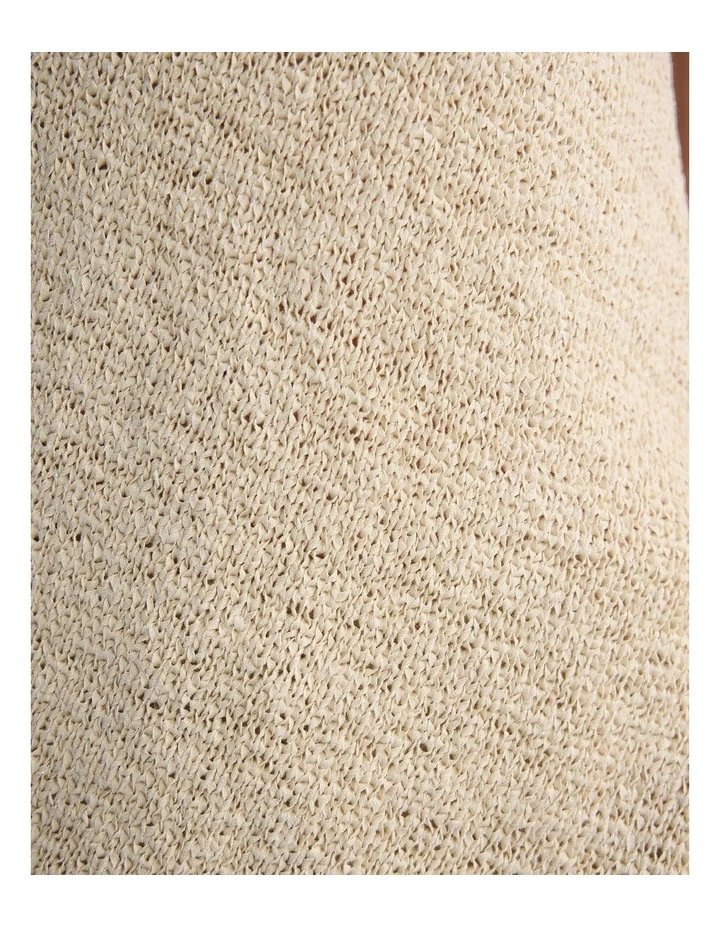 Annalise Asymmetric Knit in Stone image 6