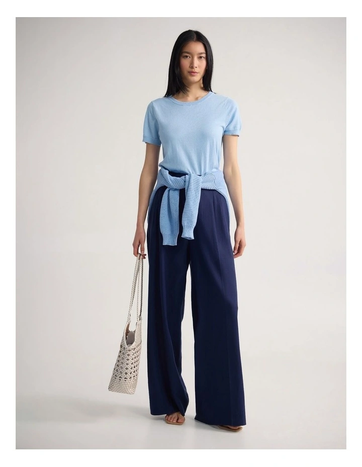 Grace Cashmere Blend Knit in Sky image 5
