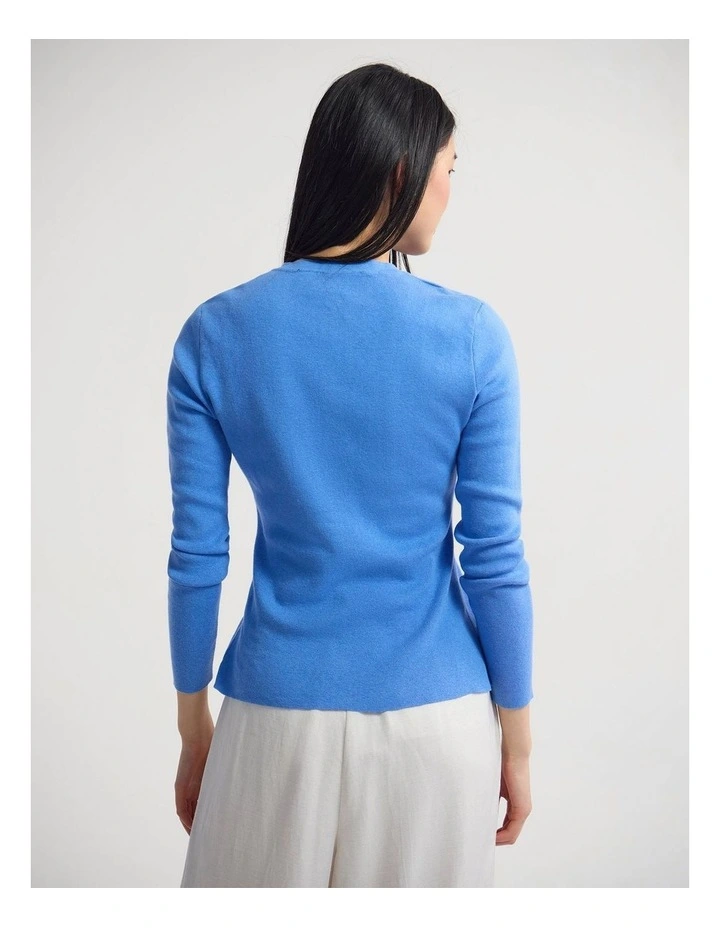 Alexie Cardigan in Blue image 2